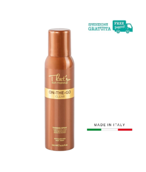 THAT'SO ON-THE-GO ABBRONZANTE SPRAY TAN con DHA 125ml. Colore CLEAR
