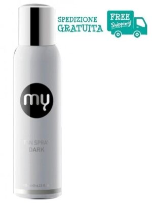 MY Abbronzatura Spray Tan Naturale con DHA colore DARK 125ml. durata 4/5 giorni - prodotto sempre dalla QUADRA GROUP produttore THAT'SO