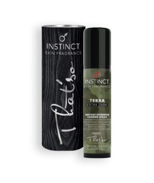 That'so Instinct Terra EXTRA DARK Aftershave Spray Tan Dha Abbronzante 75ml. NUOVA PROFUMAZIONE UOMO