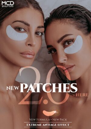 MCD Beauty Life - NEW Patch 2.0 Contorno occhi - Nuova Formula EXTREME ANTIAGE EFFECT - con ACIDO IALURONICO, ORO 24K e COLLAGENE NATURALE -SPEDIZIONE GRATUITA-