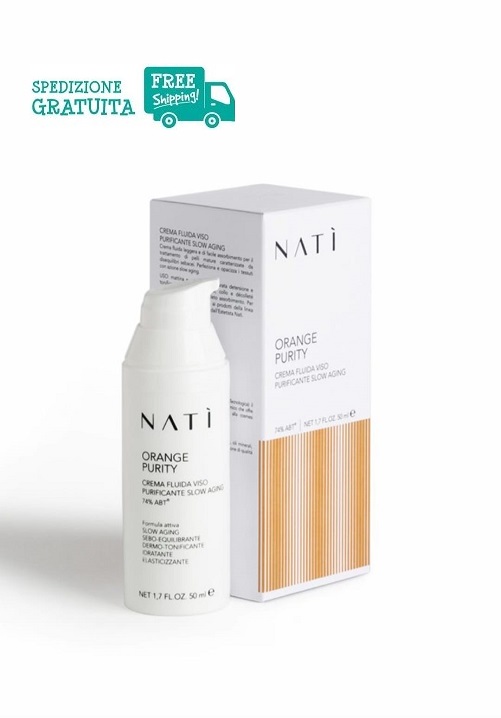 Natì Orange Purity - Crema Viso Purificante Slow Aging