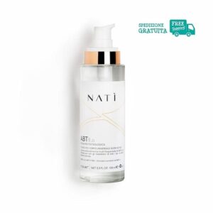 Natì ABT8.0 Acqua Biotecnologica al 97% - FLUIDO VISO-CORPO BIO-QUANTISTICO VIBRAZIONALE 100ml - per raggiungere i livelli più profondi della pelle e agire alla causa dello stress cellulare, l’origine degli inestetismi