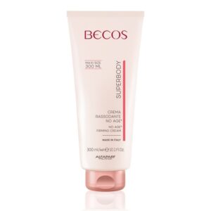 Becos Superbody - Crema Rassodante No Age MAXI SIZE 300ml - Crema Corpo Anti-Età che contrasta il cedimento dei Tessuti