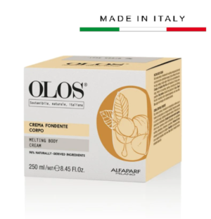 Olos Crema Fondente Corpo 250ml – EX Delizia di Riso - Per le pelli secche e disidratate.
