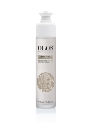 Olos Crema Fluida Fitoacidi Giorno 50ml - formulata con acidi di origine naturale che agiscono per illuminare, uniformare, esaltare il naturale colorito della pelle e valorizzare l’incarnato.