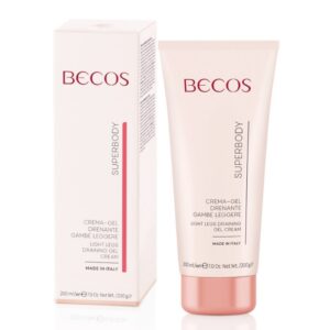 Becos Superbody - Crema Snellente Riducente 200ml - favorisce la riduzione degli accumuli adiposi in eccesso