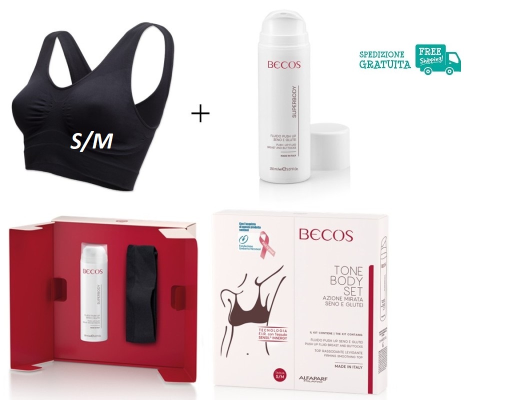 Superbody-Tone Body Set Push-Up + Reggiseno S-M - Copia