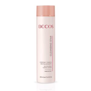 Becos Cleansing Star Tonico Viso Lozione Tonica Rivitalizzante 200ml. - per ripristinare e mantenere in equilibrio la flora batterica epidermica rafforzando la barriera cutanea