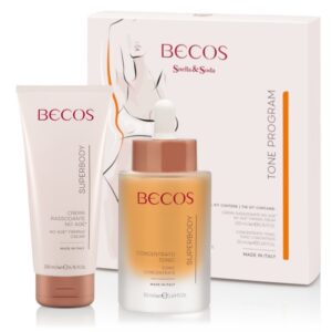 Becos Snella&Soda Kit Tone Program - Crema Rassodante No Age 200ml + Concentrato Tonic 50ml