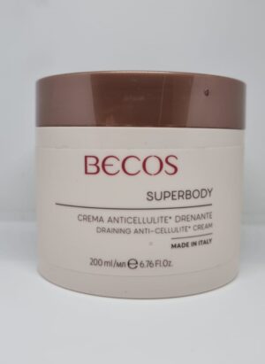 Becos Superbody Crema Anticellulite Drenante 200ml - NUOVA SENZA CONFEZIONE SENZA SCATOLA COME DA FOTO