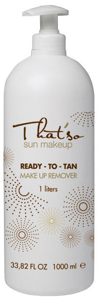THAT'SO SUN MAKE UP LATTE DETERGENTE READY TO TAN - MAKEUP REMOVER 1 LITRO